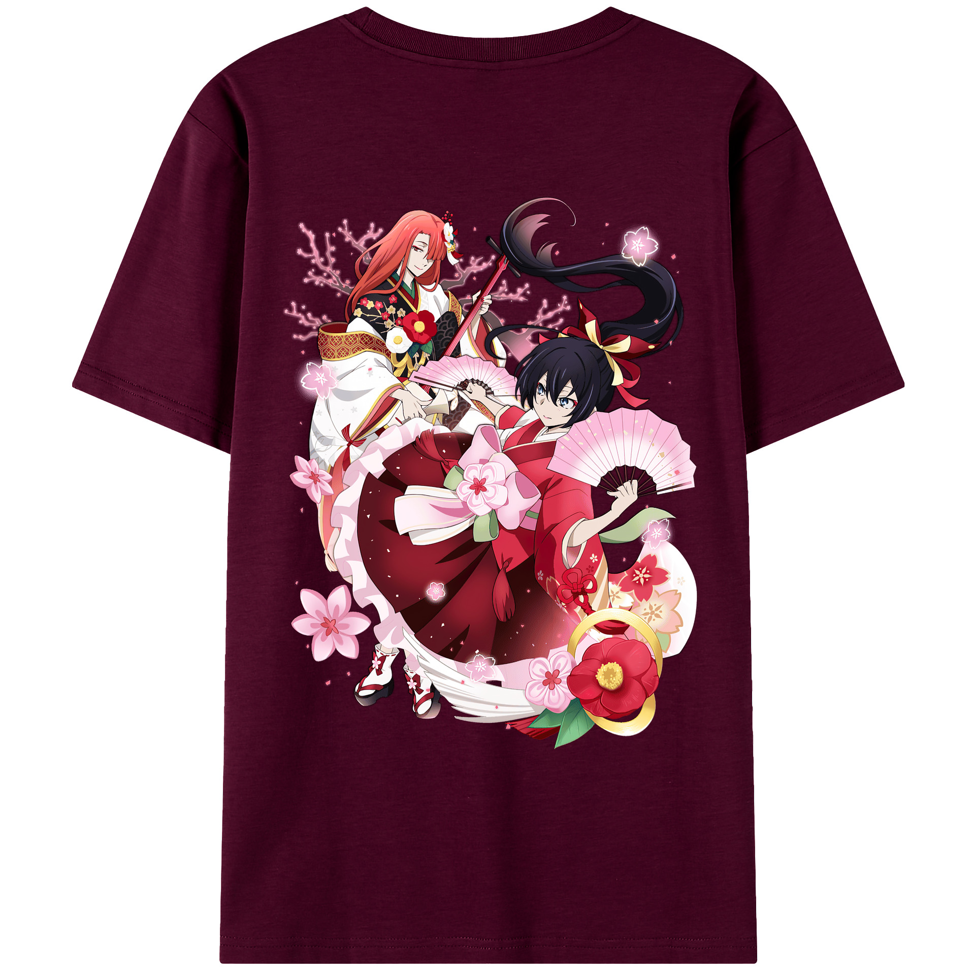 （画像用） 文豪ストレイドッグス Bungo Stray Dogs レディース半袖Tシャツ(バックプリント)